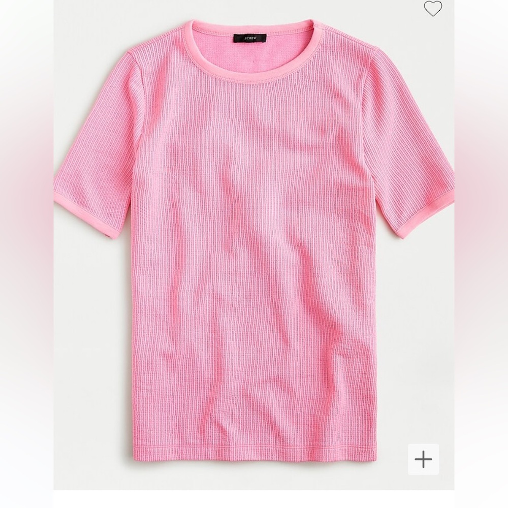 J.Crew Short-sleeve Waffle T-shirt NWT